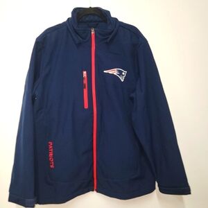 #262 New England Patriots soft shell coat size Xl